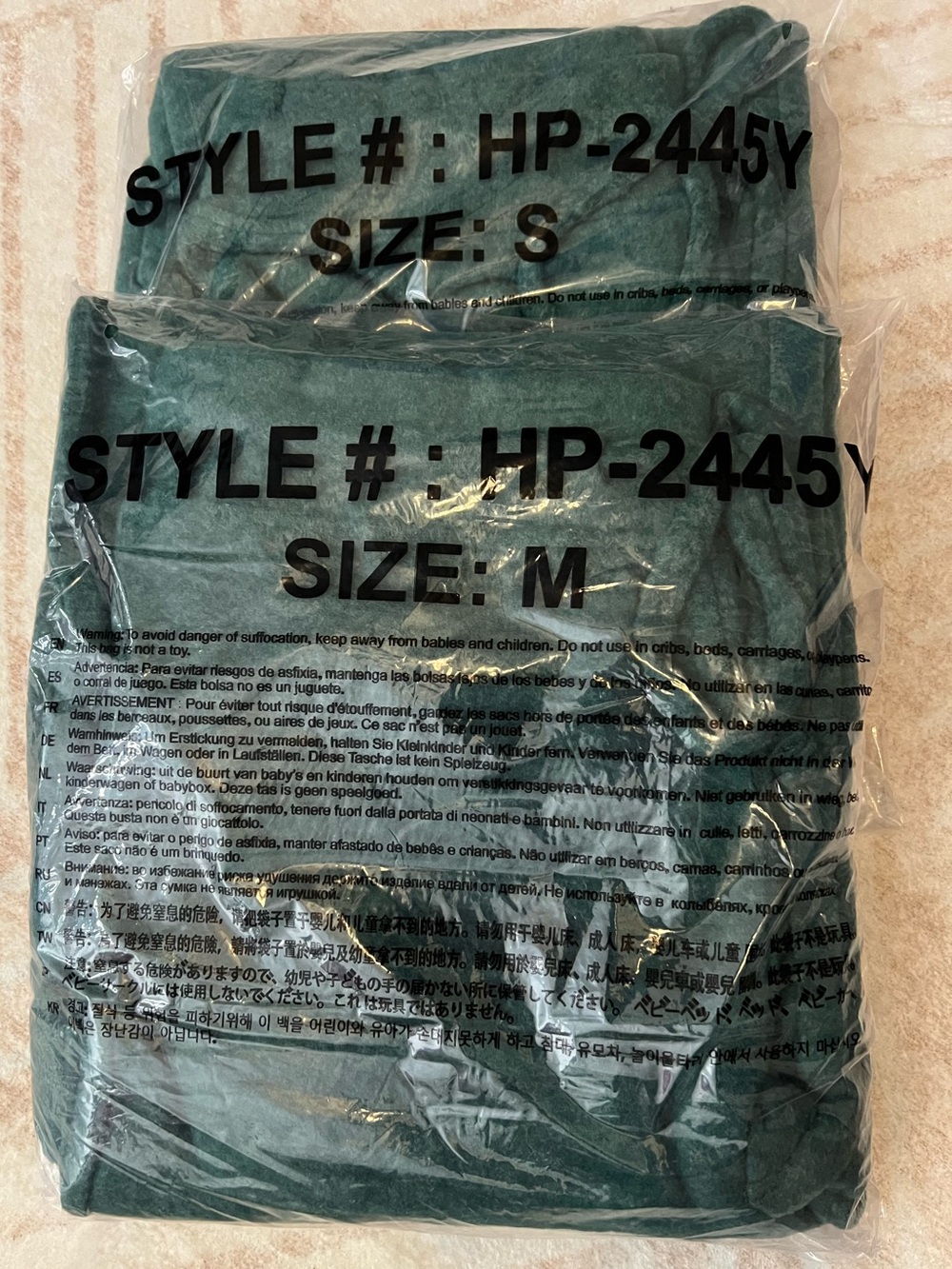 Zenana Brushed Hacci Lounge Pants- DK Green - Picture 2 of 2